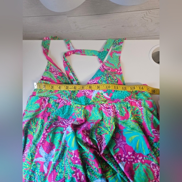 Stella Parker Collection Tropical Pink and Green  Bikini Set Women's Sz XL - Picture 6 of 9